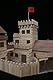 Walachia Burg Holz Modellbauset Modellbahn Spur 1/ LGB 1:32, Braun