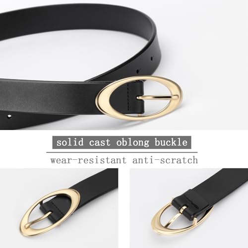 Belts for Women Fashion Leather Waist Belt for Jeans Pants Dresses4