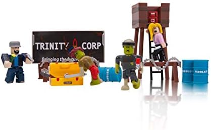 Roblox Action Collection - Zombie Attack Playset [Includes Exclusive Virtual Item]