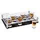 nbeads Schnapsglas-Set, 24 Stück 30ml Schnapsglas mit Schnapsglas-Halter Klare Quadratische Schnapsgläser Mit Paletten klares Glas Organizer Für Party Club Bar Spirituosen, 30x20x5.4cm