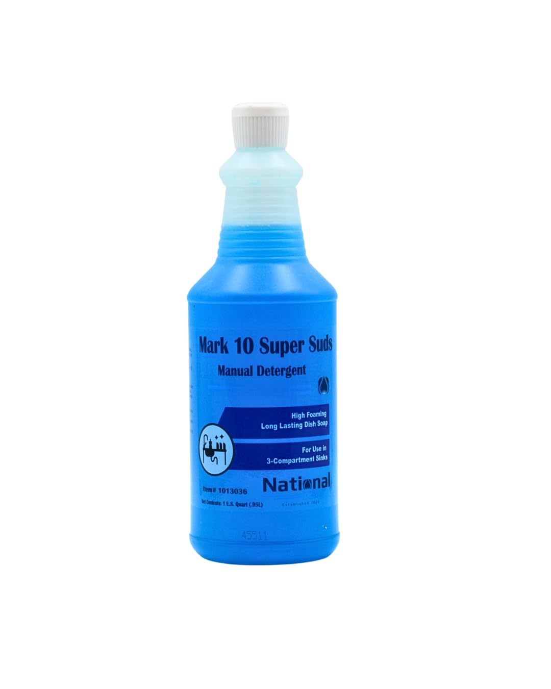 National Purity Mark 10 Super Suds Manual Detergent High Foaming Dish Soap 32 oz 1 32 oz