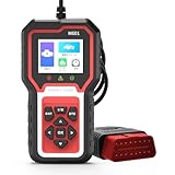 OBD2 + JOBD対応 診断儀 M601 トヨタ/ホンダ/レクサス/サイオン/アキュラ/日産/インフィニティ/マツダ専用 日本車対応故障コード読み取り・消去・全システムデータ解析 obd2診断機 データ転送・100項目データ表示・クラウド印刷対応 2.8インチカラー 便携式自動車診断器​ メニュー 日本語表示可能 (黒と赤)
