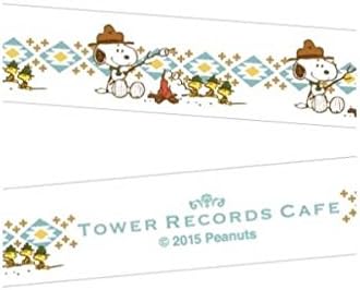 Amazon スヌーピー Tower Records Cafe 限定コラボマスキングテープ タワレコカフェsnoopy ピーナッツ Peanuts アニメ 萌えグッズ 通販