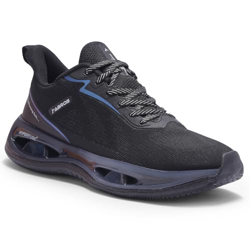 Image of ABROS Men Blaster Sport ShoeASSG1367 Black /Rainbow