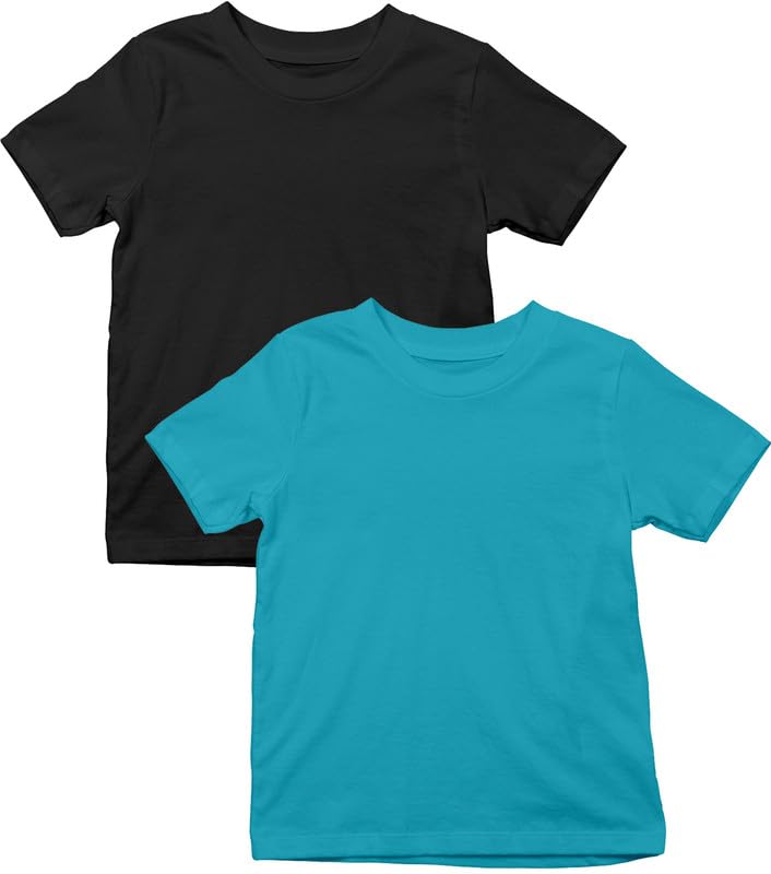Image of XENOVAURBAN Kids Unisex Combo Round Neck Cotton T-Shirt - P