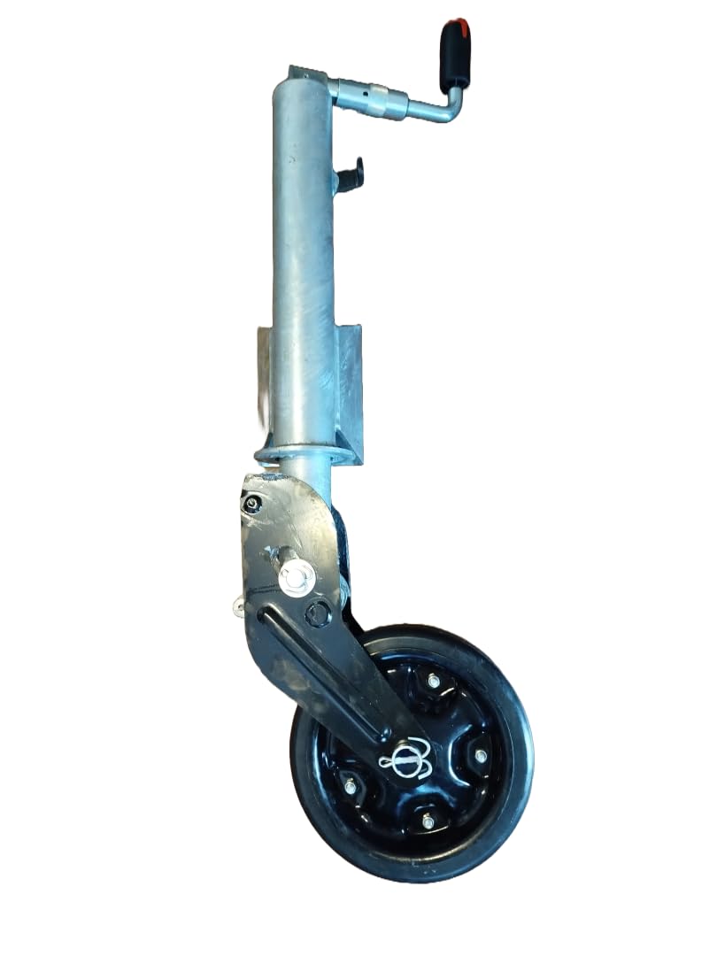 HGW 800 kg Schwerlast Automatik-Stützrad Ø 73 mm – Profi-Ausführung für 3,5 t Anhänger, LKW- & landwirtschaftliche Anhänger – kompatibel zu AL-KO 1366155
