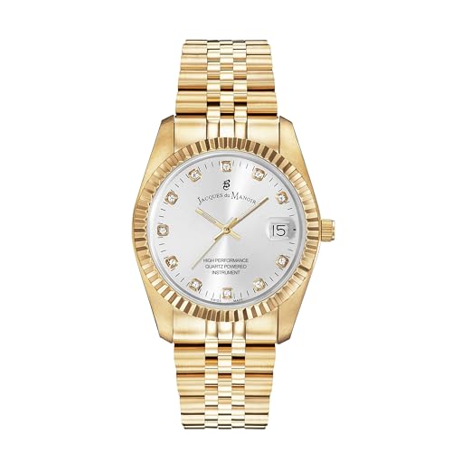 Montre Jacques du Manoir NRO.11 Ladies Inspiration montre acier doré