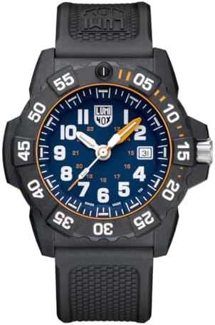 Luminox - Navy Seal Mens Watch 45mm - Military Watch & Dive Watch - Date Function - 200m Water Resistant - X3.CE03.NSF - Made in Switzerland