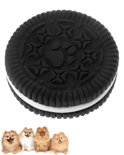 ZEXIJOW Giocattolo Massaggiagengive per Cani,Giochi Da Masticare Resistenti per Cani,Adatto a tutti i tipi di cani,La forma del biscotto lo rende più attraente per i cani che vogliono giocare