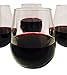 RV Camping Wine Glasses - Stemless - Set of 4 - Tritan Plastic - BPA and EA Tritan Plastic - Heavy Duty - Shatterproof - Unbreakable - 16oz - Pool Accessories - Lake House