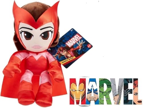 Peluche Marvel Scarlet Witch 20 cm : le doudou sécurisant contre la peur du noir