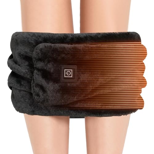 Lpoppcx - Lpoppcx Cache-cou - Écharpe pour femme avec 3 niveaux de chauffage réglables - Serviette chauffante douce et portable sans fil pour homme et femme - Pour les voyages quotidiens, les trajets en saison