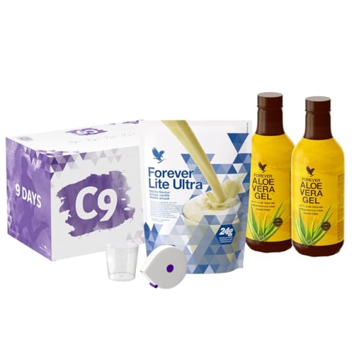 Forever C9 Ernährungsprogramm mit Vanille Protein Cocktail