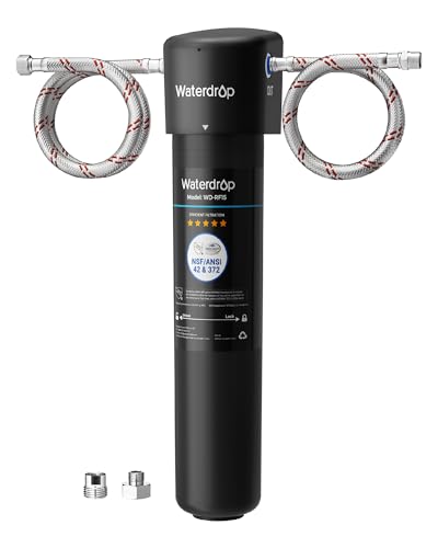 Waterdrop 15UA Under Sink Water Filter System, 2 Years, Reduces Lead, Chlorine, Bad Taste & Odor,...