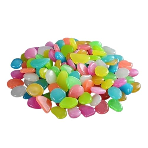 AXENTA Radium Glossy Stone Decorative Aquarium and Vase Fillers Pebbles for Garden Home in Dark Glowing Stepping Glows The Night Rocks Set Decoration (100 pcs) (Multicolour) (B0DDQ9QGR9) Amazon Price History, Amazon Price Tracker