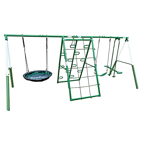Xdp Recreation 86900 Swing, Climb And Glide Play Center - 7 User / 5 Station Metal Backyard Playground Set. 176 Inch L X 69 Inch Deep X 73 Inch H, By Xdp Recreation thumb #9