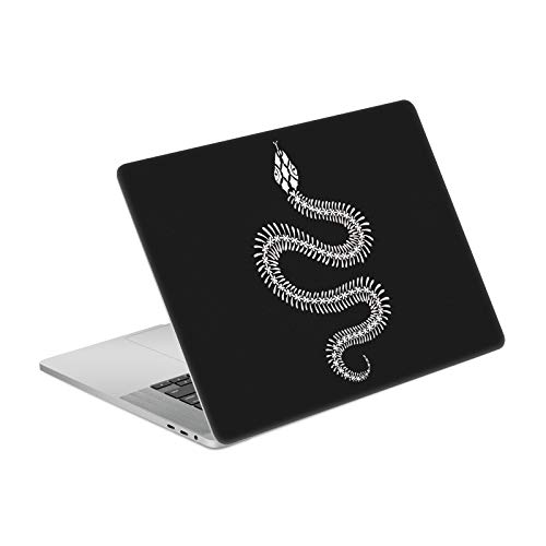 Skin MacBook Pro 16 A2141 autocollant de protection vinyle serpent blanc