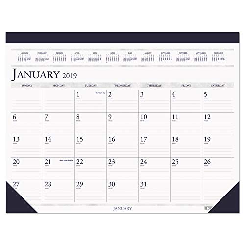 House of Doolittle 2019 Monthly Desk Pad Calendar, Classic, 22 x 17 Inches, January - December (HOD150-19)