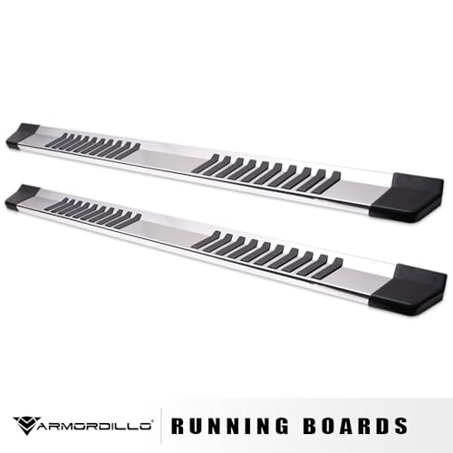 Estribos laterales de aluminio Armordillo OE Style 6" miniatura 2