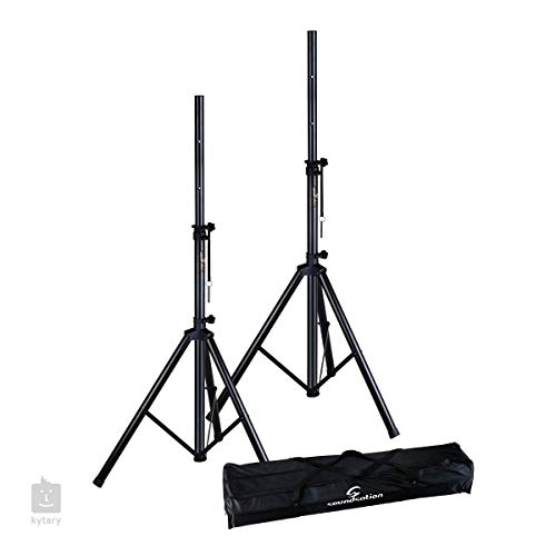  Coppia Supporti Stativi Per Diffusori Casse Audio Soundsation SPST-SET70-BK - EX DEMO