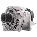 RIDEX 4G0073 Lichtmaschine 90A Generator LiMa 14V Alternator mit Keilrippenriemenscheibe Kompatibel mit VW Golf 4 Schrägheck 1J1 38903018RV 037903025M 037903025T