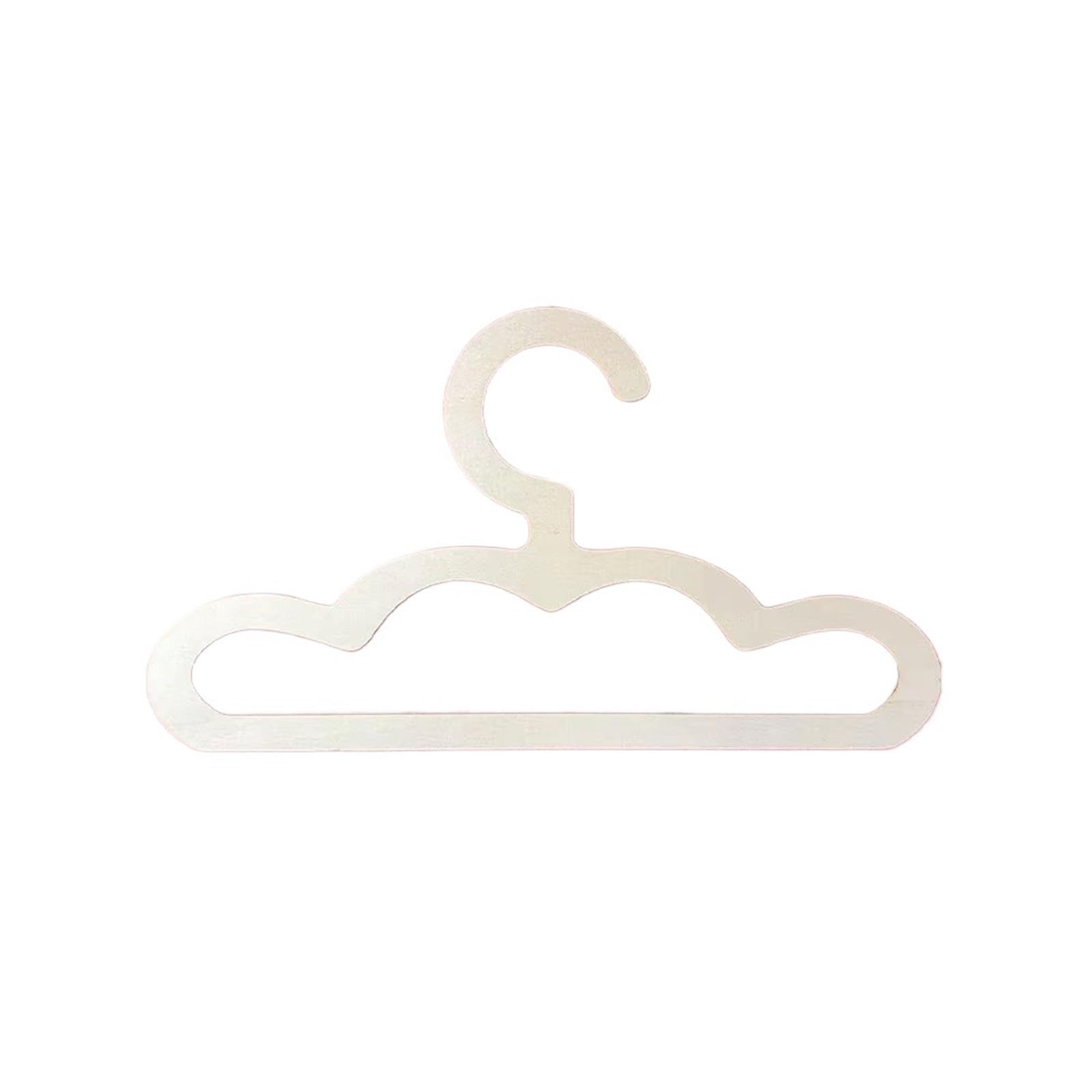 Coat Hangers 6/12PCS Wooden Cloud Clothes Hanger Wall Hanging(12PCS)
