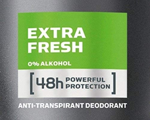 Dove Men+Care Extra Fresh Roll-On Deodorant (6 x 50 ml)
