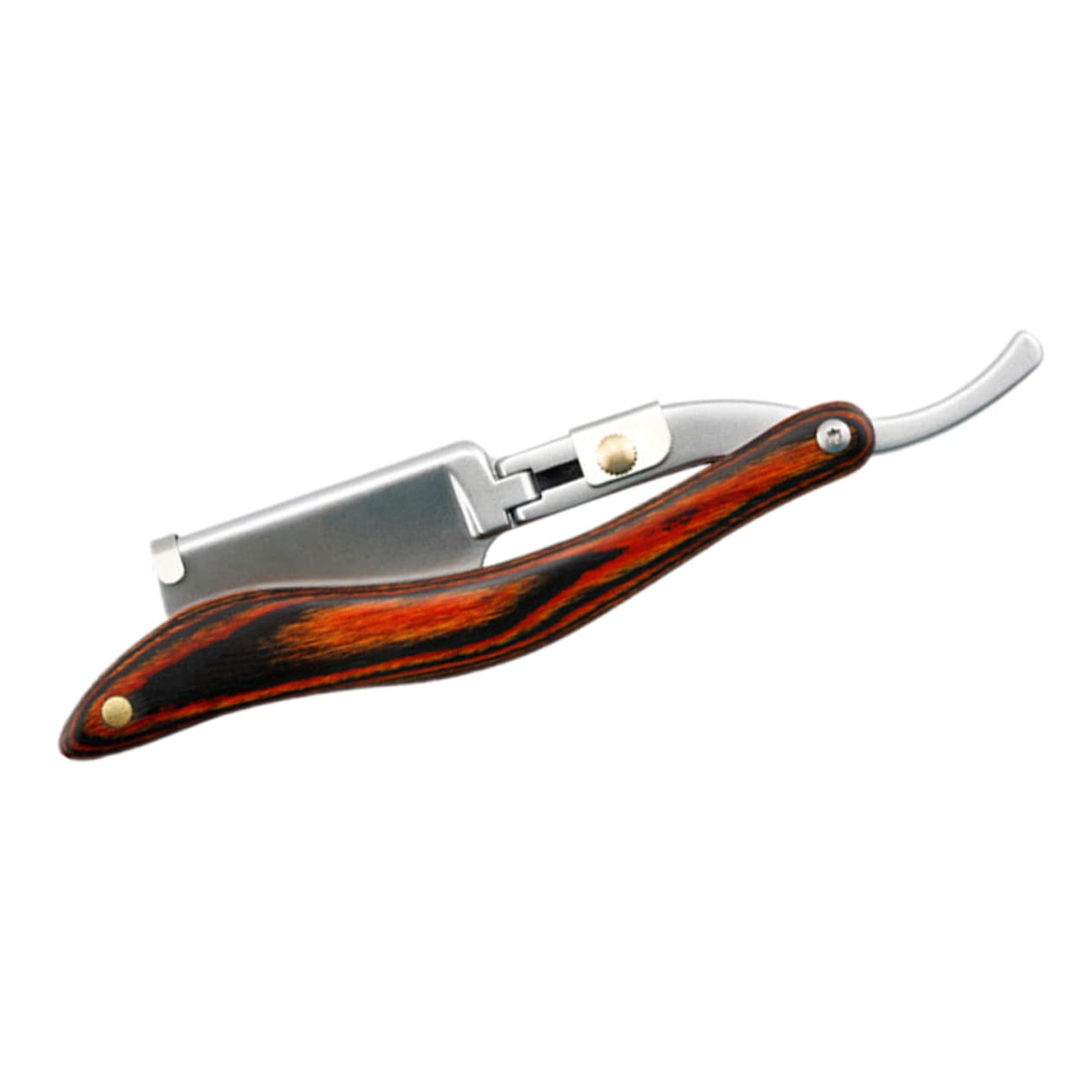 Didiseaon Stainless Steel Manual Shaver Barber Razor for Men Haircutting Tool for Beard Eyebrow Body Hair Short S23-1 Black