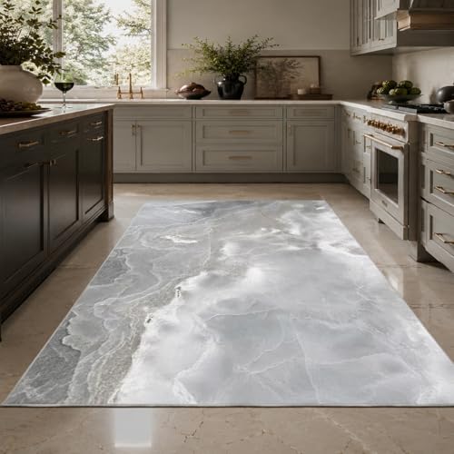 Tapis de salon chambre poils ras gris pour réchauffer l'ambiance de la maison