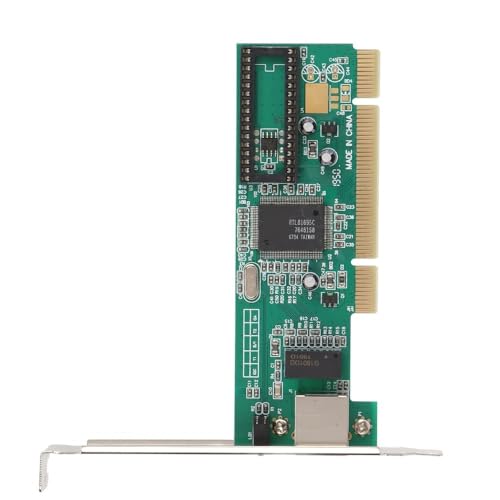 Tarjeta de Red PCI Gigabit con Puerto RJ45 – Chip RTL8169, Auto-Negociación 10/100/1000Mbps, Dúplex Completo/Medio para Windows y Linux miniatura 1
