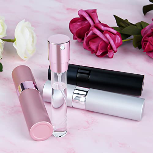 Image of ACWOO Perfume Atomiser Bottles, Refillable Travel Perfume Atomiser Bottles, 3pcs Portable Mini Refillable Empty Perfume Bottle, 10ml Mini Spray Bottles, Empty Spray Bottle for Travel, Vacation
