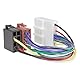 tomzz Audio 7038-001 Radio Adapter Kabel kompatibel mit Nissan Almera Altima Murano Navara Qashqai Tiida X-Trail 370Z Pathfinder Infiniti auf 16 pol ISO Norm