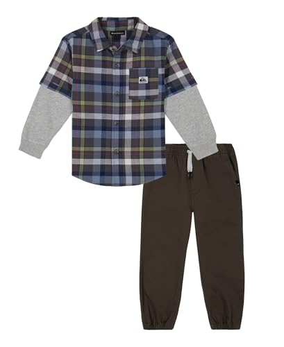 Quiksilver Ensemble de Pantalons Garçon idéal pour l'école
