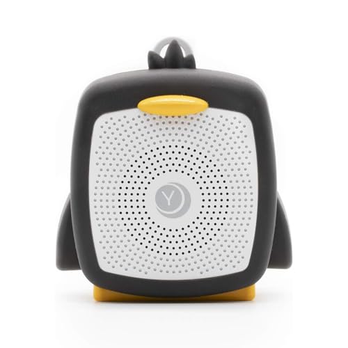 Image of Yogasleep Pocket Baby Soother Penguin, White Noise Machine, 6 Soothing Sounds & Timer for Better Sleep, Includes Brown Noise & Lullabies, Compact Size for Travel & Child Safe, Must Have Registry Gift