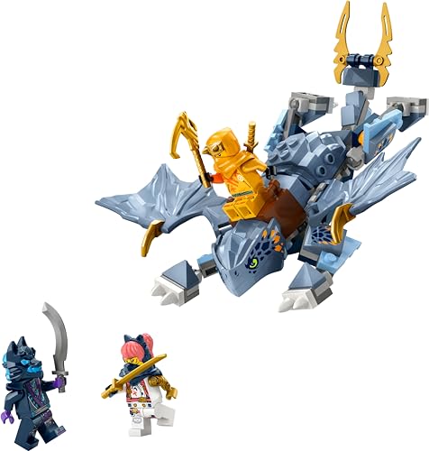 LEGO NINJAGO Young Dragon Riyu Toy Playset with 3 Minifigures 71810