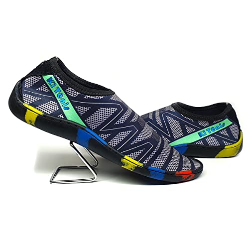 Tênis Sapatilha Hibrida Aquática Neoprene Ciclismo Praia Pesca (41, Cinza)