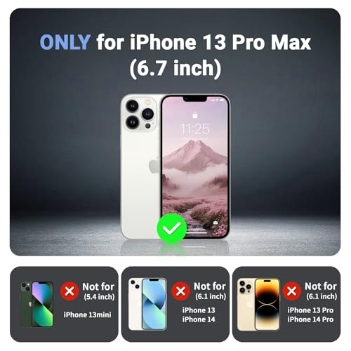 jaroco Magnetic for iPhone 13 Pro Max Case, [Compatible with MagSafe][Military Grade Drop Protection][Heavy Duty Protection][Non-Slip][Shockproof] 2-Layer Durable Bumper Phone Case 6.7''-Pink by jaroco - Image 6