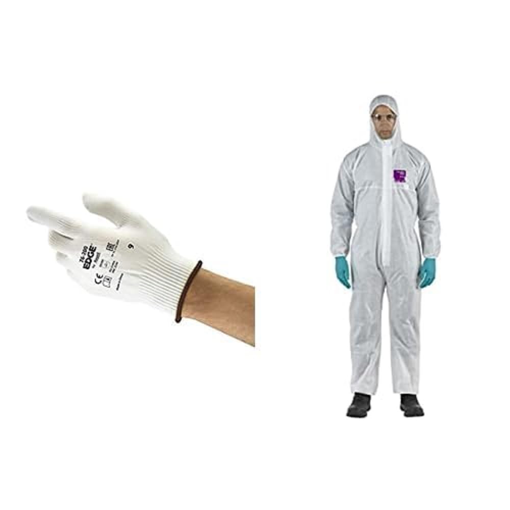 Gants de travail EDGE et combinaison AlphaTec pour manipuler sans salir - 2