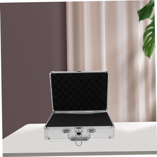 Small Aluminum Alloy Suitcase Men's Metal Case for Tools Cameras Cosmetics Hard Storage Box3