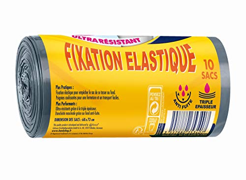 Handy Bag 4 rotoli di 10 sacchetti pattumiera 50