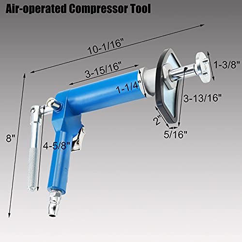 Ystool Pneumatic Brake Caliper Piston Wind Back Compression Spreading Tool 23Pcs Kit Rewind Spreader Air Tool Set To Repair Brake Pad Change Brake Pump For Cars Trucks #TOP6