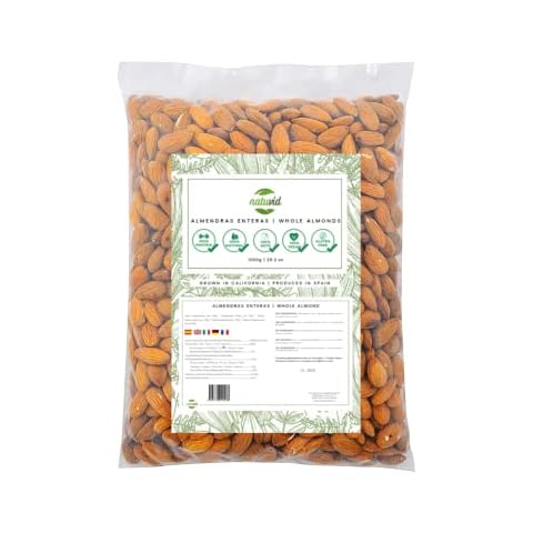 Almendra entera NATUVID 100% Natural 1Kg Cover