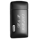 Nachfüllbares Piezofeuerzeug mit Anzeige des Füllstandes und Turboflamme, die in kürzester Zeit grün wird