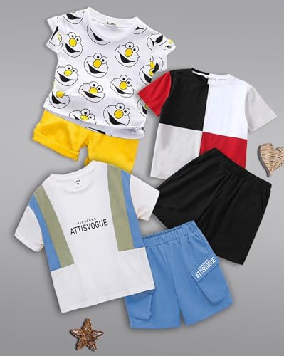 Image of Cotton Clothing Sets for Baby Boys & Baby Girls Kids Clothes for boys kids clothes for girls Printed Kids Clothing Sets (KDST87-KDST40-KDST10)