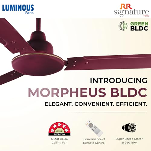 Luminous Morpheus Anti Rust Watt High Speed Ceiling Fan - Image 3
