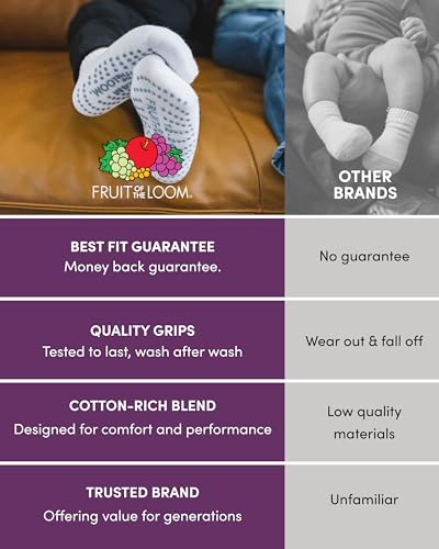 Chaussettes antidérapantes 100% coton confort pour bébé et toddler rose