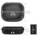 Linkidea Headphone Carrying Case Compatible with Anker Soundcore Q11i, Life Q20i, Life Q20, Q30, Q35 Hybrid Headphones, Protective Hard Shell Travel Bag with Cable, Charger Storage (Black)