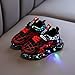Caihuahua Spider-Man Jungen Schuhe Kinder Frühling Turnschuhe mit lichtemittierenden Schuhen lichtemittierende Baby Frühling und Herbst Modell 29-18cm B
