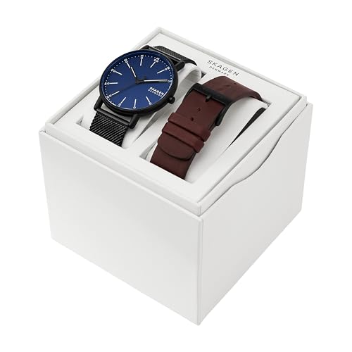 Image of Skagen Signatur Minimalist Stainless Steel Watch for Men