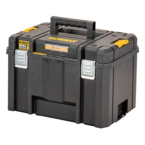 DEWALT TSTAK VI - Unità profonda porta elettroutensili con vasca portaoggetti, DWST83346-1